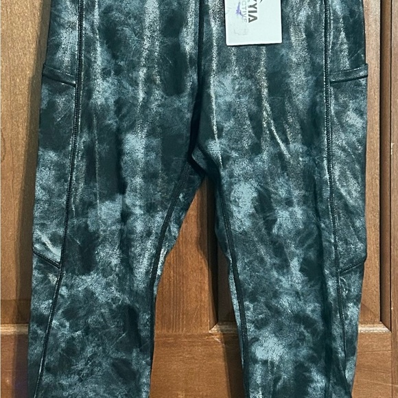 ZYIA Active High Rise Leggings Womens Size 4 NWT - Picture 1 of 2
